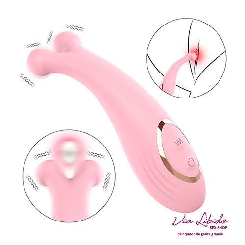 Vibrador De Clit Ris Ocean Angel Dez Modos De Vibra O Via Libido Sex